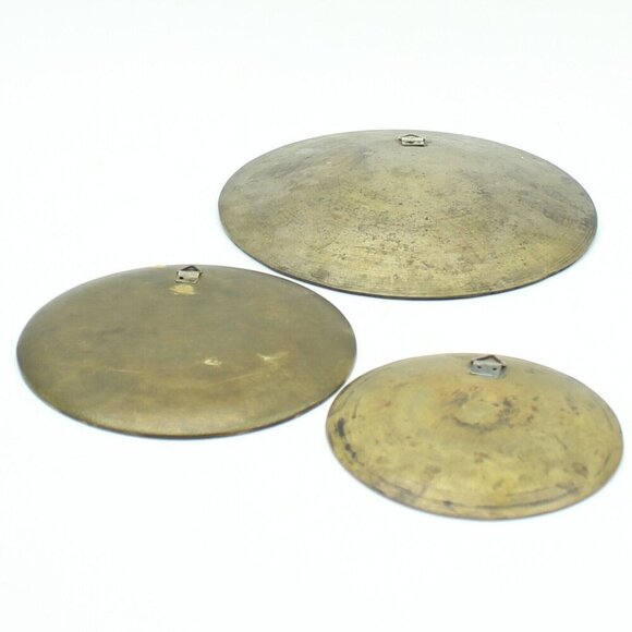 Metal Mandala Round Wall Art Home Decor Set of 3 - Picture 3 of 6